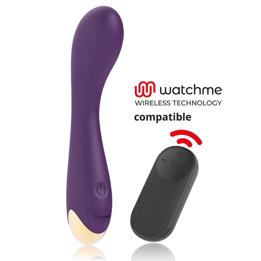TREASURE - HANSEL G-SPOT VIBRADOR + MANDO CONTROL REMOTO WATCHME