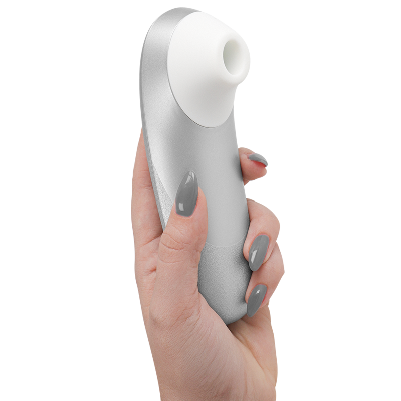 WOMANIZER - PRO VIBRANT KLITORALSTIMULATOR SILBERGRAU – Bild 6