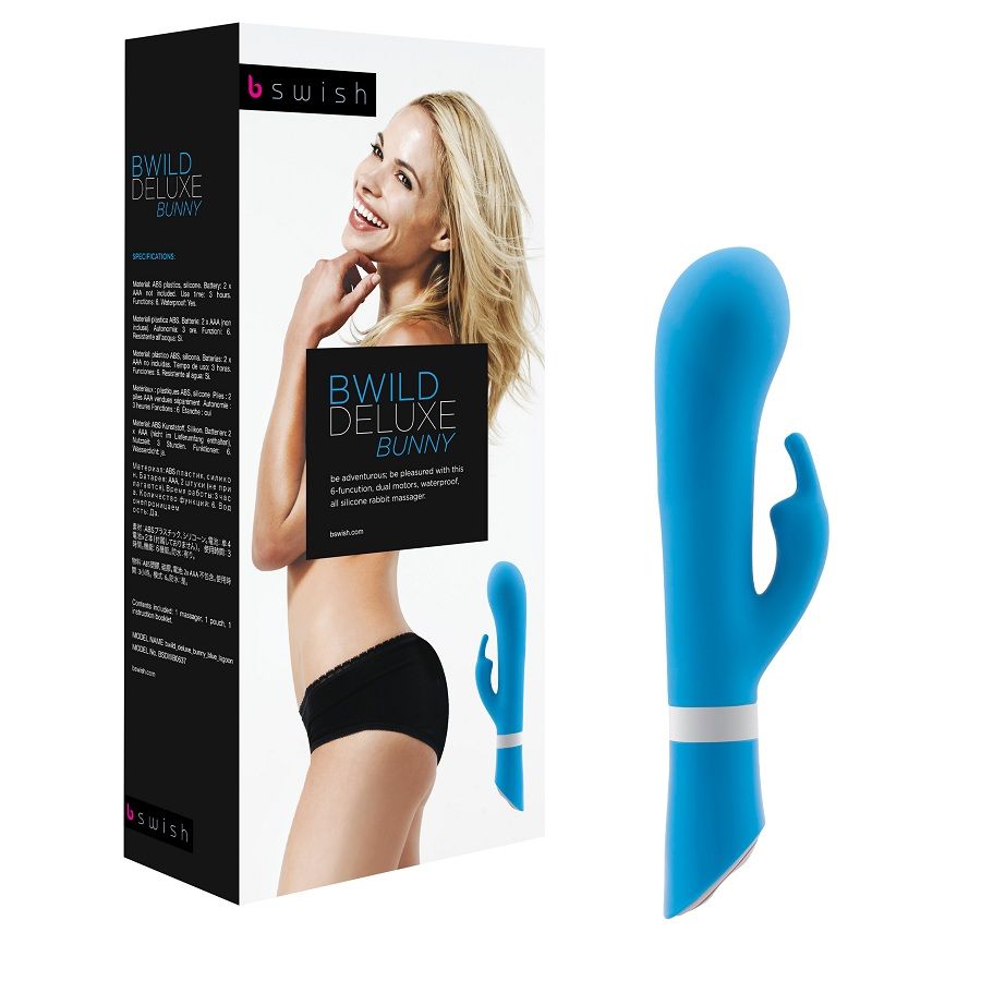 B SWISH - BWILD DELUXE BUNNY RABBIT VIBRATOR JADE – Bild 6