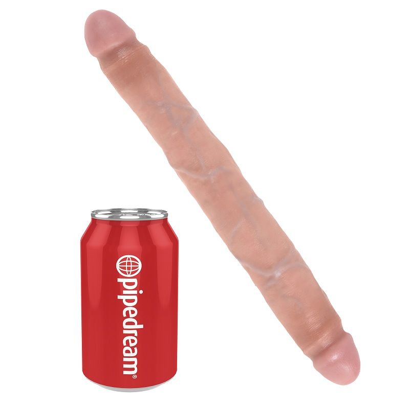 KING COCK - SCHLANKER DOPPELDILDO 30 CM – Bild 2