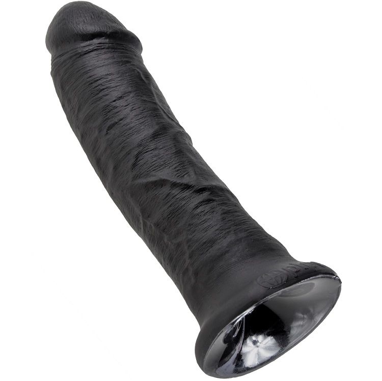 KING COCK - 8 DILDO SCHWARZ 20.3 CM – Bild 2
