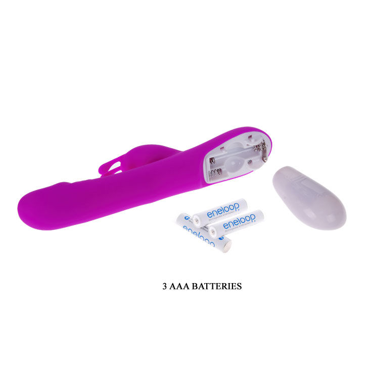 PRETTY LOVE - FLIRTATION ROBERT VIBRATOR MIT KLITORIS-STIMULATOR – Bild 5