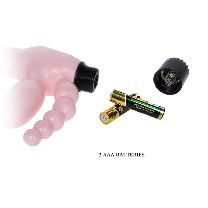 BAILE - SEILLOSER TPR-GURT MIT VIBRATION UND ANALSTIMULATION 25.4 CM – Bild 5