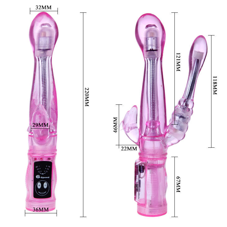 BAILE - FLEXIBLER VIBRATOR MIT ANALSTIMULATOR – Bild 4