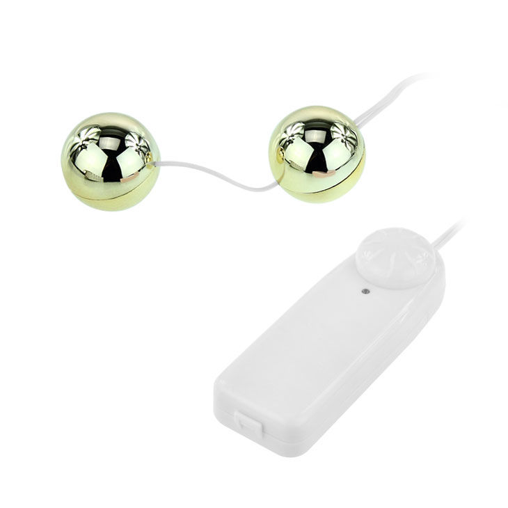 BAILE - GOLDENER VIBRATOR MIT CHINESISCHEN BLLEN – Bild 6