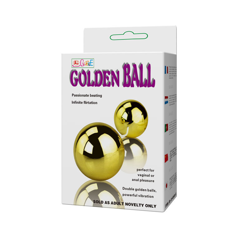 BAILE - GOLDENER VIBRATOR MIT CHINESISCHEN BLLEN – Bild 2