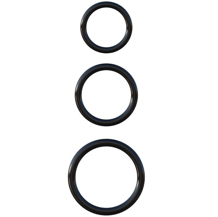 FANTASY C-RINGZ - SILIKON 3 RING STAMINA SET