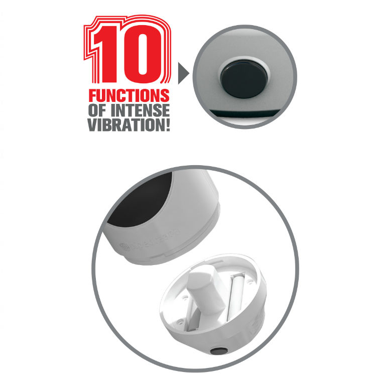 EXTREME TOYZ - PIPEDREAM MEGA GRIP VAGINA MASTURBATOR VIBRATOR – Bild 5