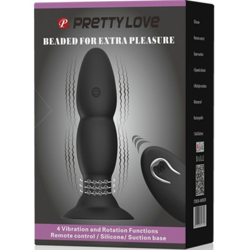 PRETTY LOVE - PLUG VIBRATOR UND ROTATION DURCH FERNBEDIENUNG – Bild 6