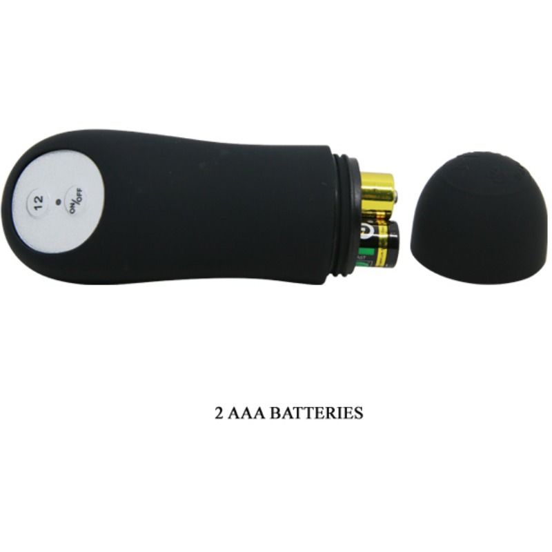 PRETTY LOVE - SILIKON ANAL PLUG PENIS FORM UND 12 VIBRATIONSMODI SCHWARZ – Bild 6