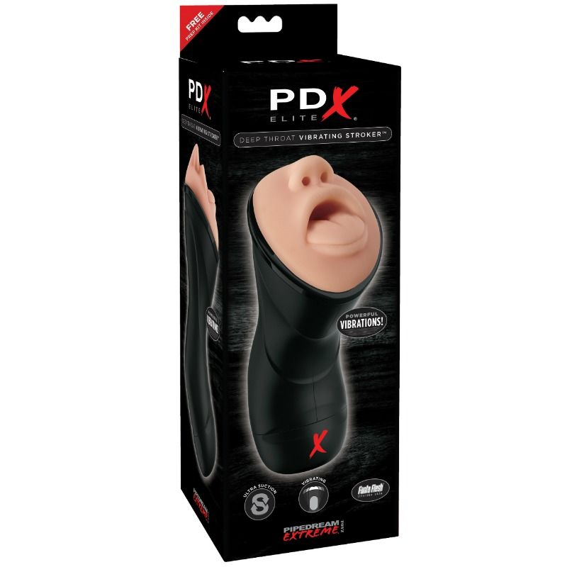 PDX ELITE - DEEP THROAT VIBRIERENDER STROKER – Bild 5