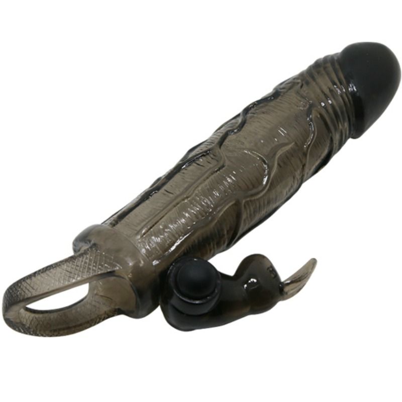 BAILE - BRAVE MAN PENISABDECKUNG MIT KANINCHEN SCHWARZ 16.5 CM – Bild 7