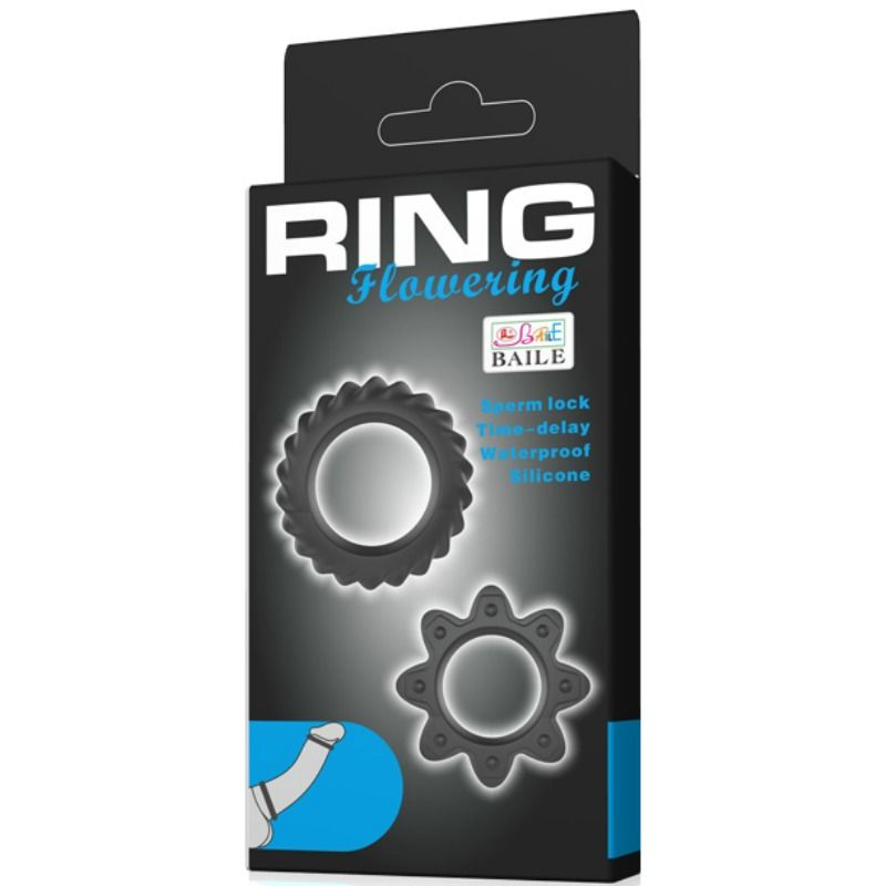 BAILE - KIT 2 RING BLÜHENDE SILIKONRINGE – Bild 6