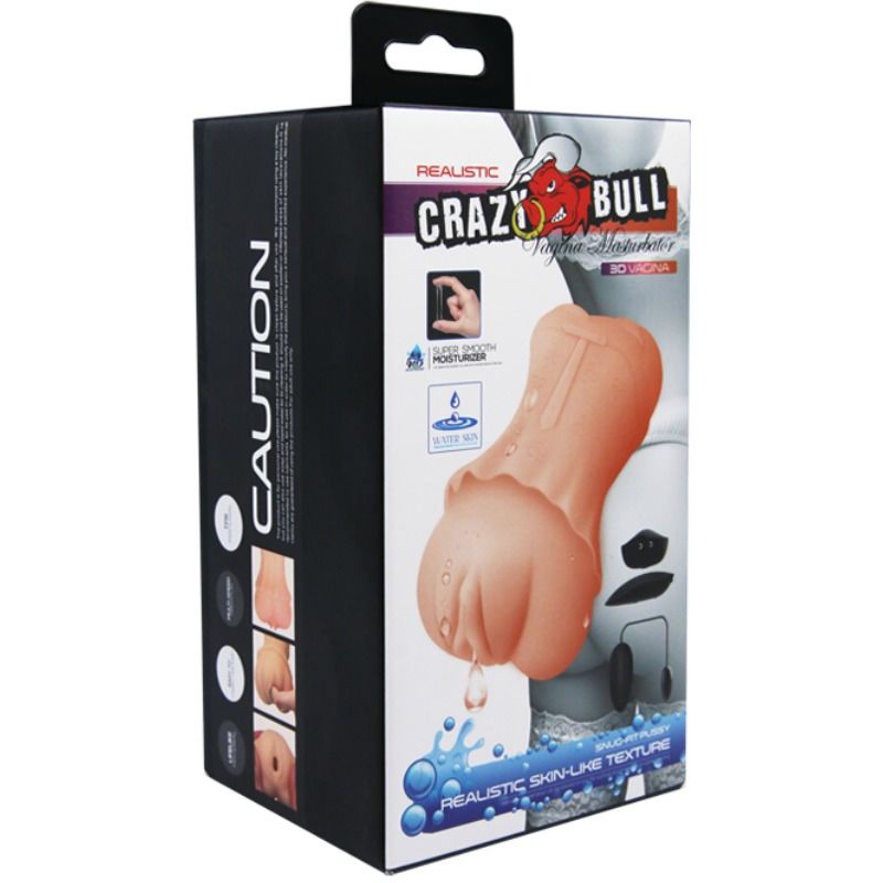 CRAZY BULL - WATER SKIN VAGINA MASTURBADOR MIT VIBRIERENDER BULLET 2 – Bild 5