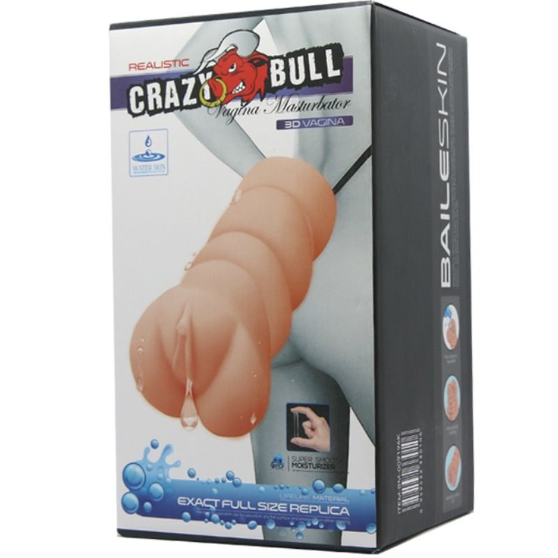 CRAZY BULL - WASSERHAUT-MASTURBADOR VAGINA MODELL 3 – Bild 6