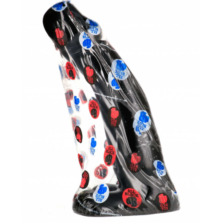 ALL BLACK - REALISTISCHER SCHWARZER FISTINGDILDO 29 CM – Bild 2