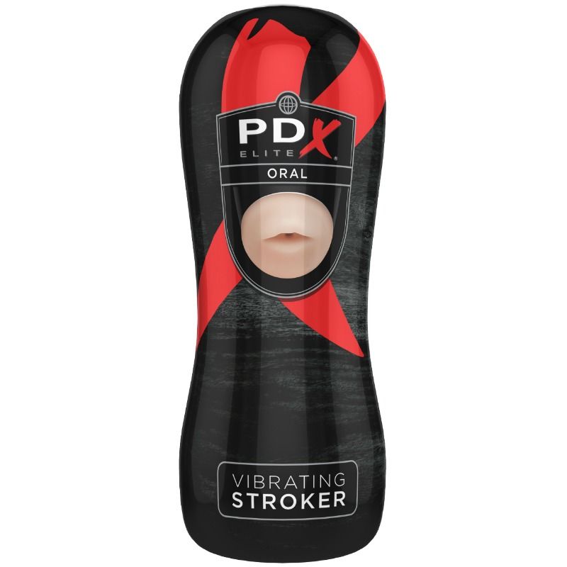 PDX ELITE - VIBRIERENDER ORAL-STROKER – Bild 3
