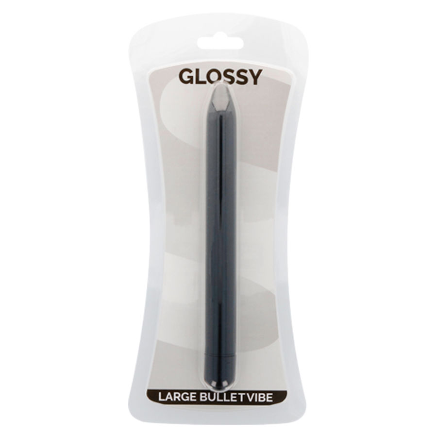 GLOSSY - SLIM VIBRADOR NEGRO – Bild 2
