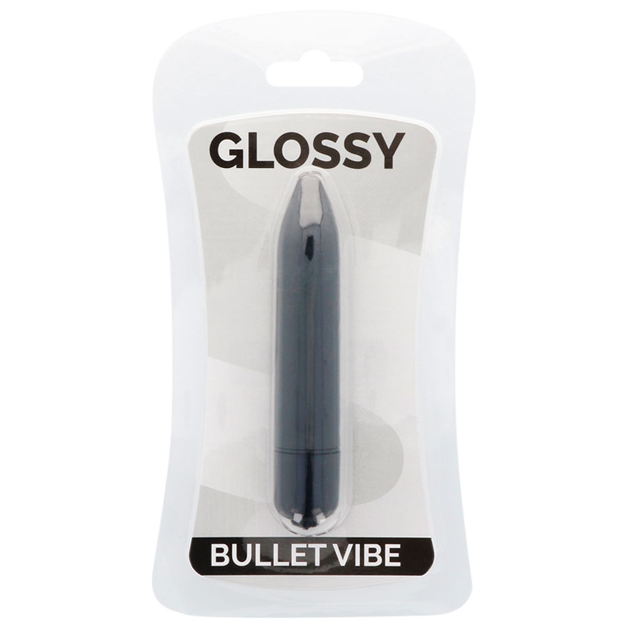 GLOSSY - THIN VIBRADOR NEGRO – Bild 2