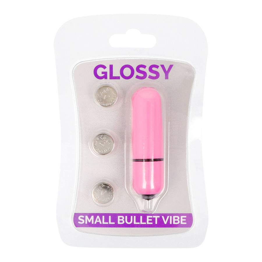 GLOSSY - SMALL BALA VIBRADORA ROSA INTENSO – Bild 3