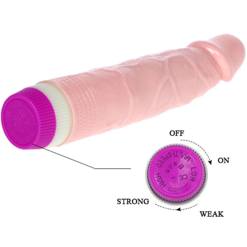 BAILE - VIBRADOR REALÍSTICO PARA PRINCIPIANTES 21.5 CM – Bild 3