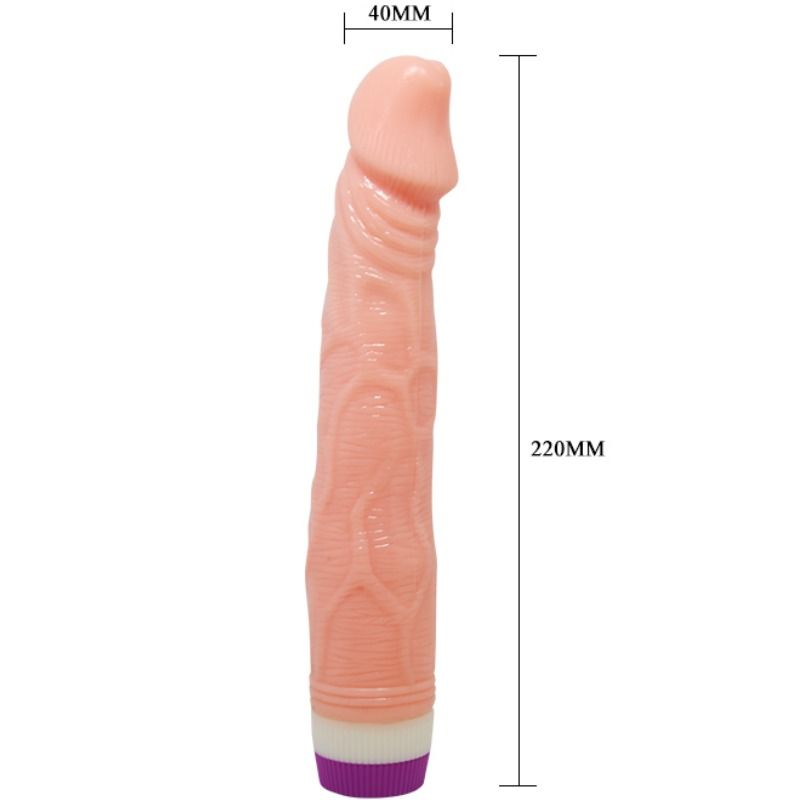 BAILE - VIBRADOR REALÍSTICO NATURAL 22 CM – Bild 3