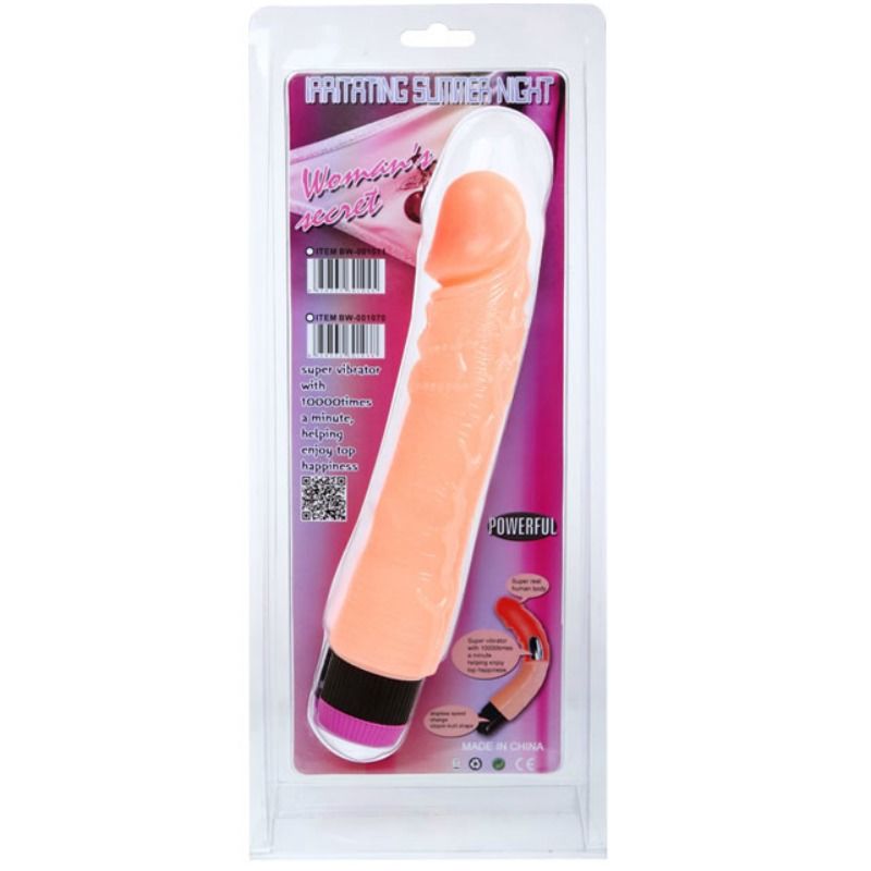 BAILE - VIBRADOR REALÍSTICO FLEXIBLE NATURAL 24 CM – Bild 6