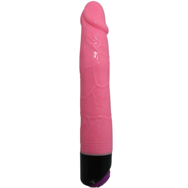 BAILE - COLORFUL SEX VIBRADOR REALÍSTICO ROSA 23 CM – Bild 2