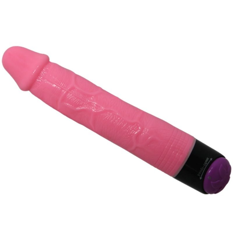 BAILE - COLORFUL SEX VIBRADOR REALÍSTICO ROSA 23 CM – Bild 5