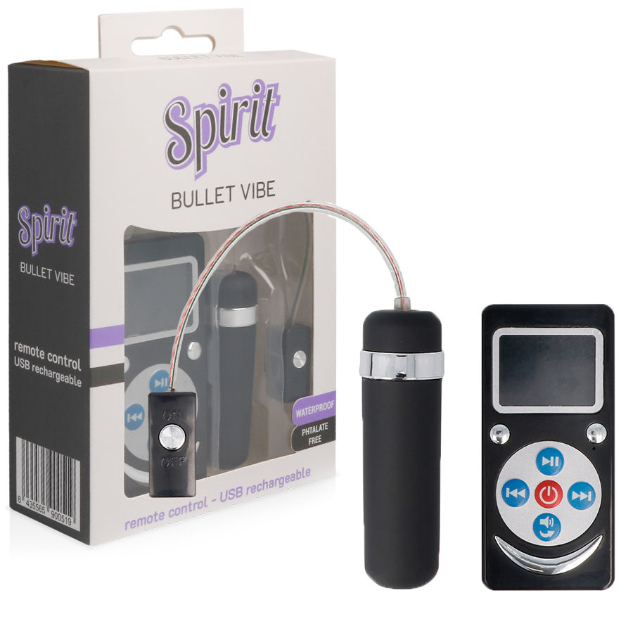 SPIRIT - BALA VIBRADORA PREMIUM NEGRO – Bild 3