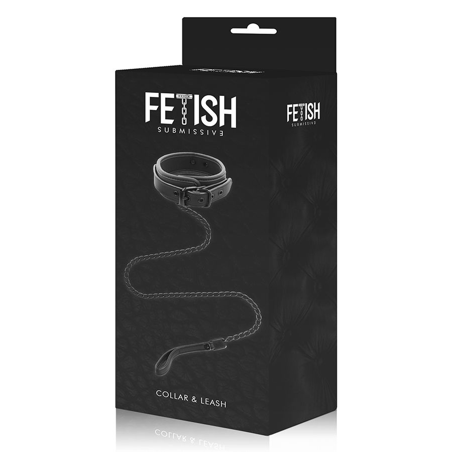 FETISH SUBMISSIVE - COLLAR CON CADENA CON FORRO DE NEOPRENO – Bild 8