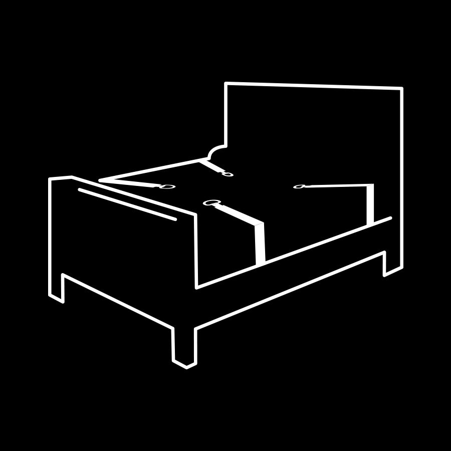 FETISH SUBMISSIVE - SET DE ESPOSAS Y ATADURAS CON FORRO DE NEOPRENO – Bild 3