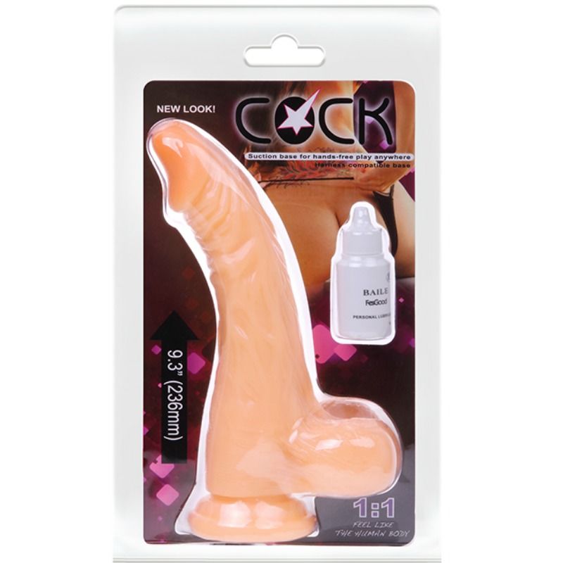 BAILE - COCK DILDO REALÍSTICO CON VIBRACIÓN – Bild 6