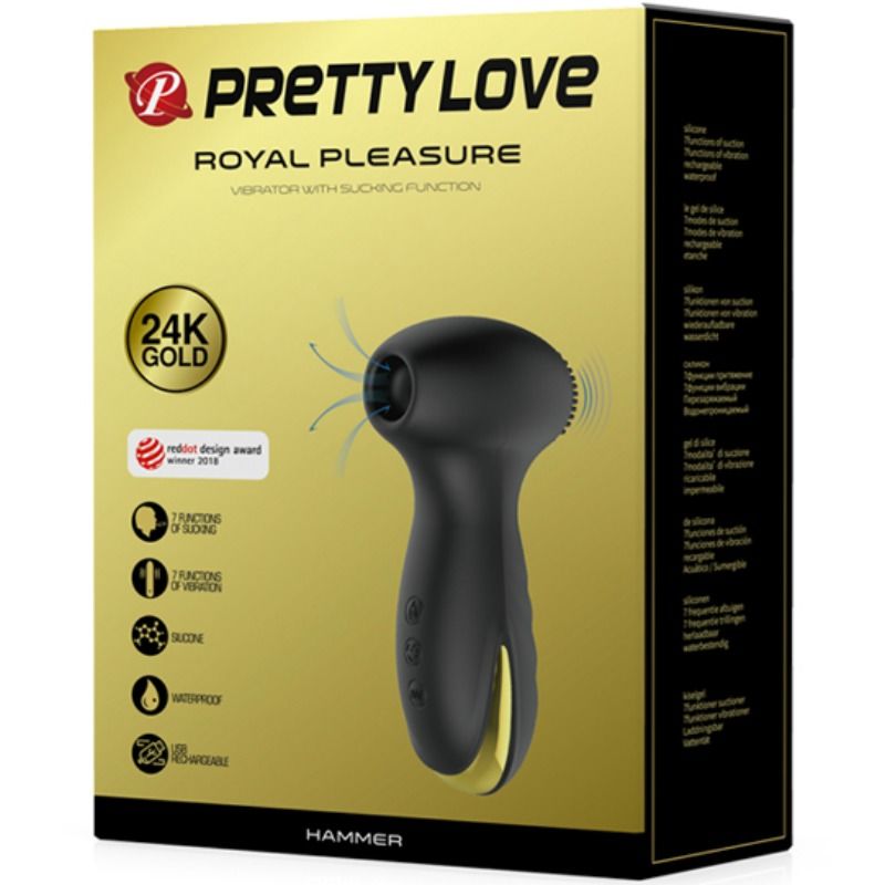 PRETTY LOVE - SMART HAMMER VIBRACIÓN Y SUCCIONADOR – Bild 5