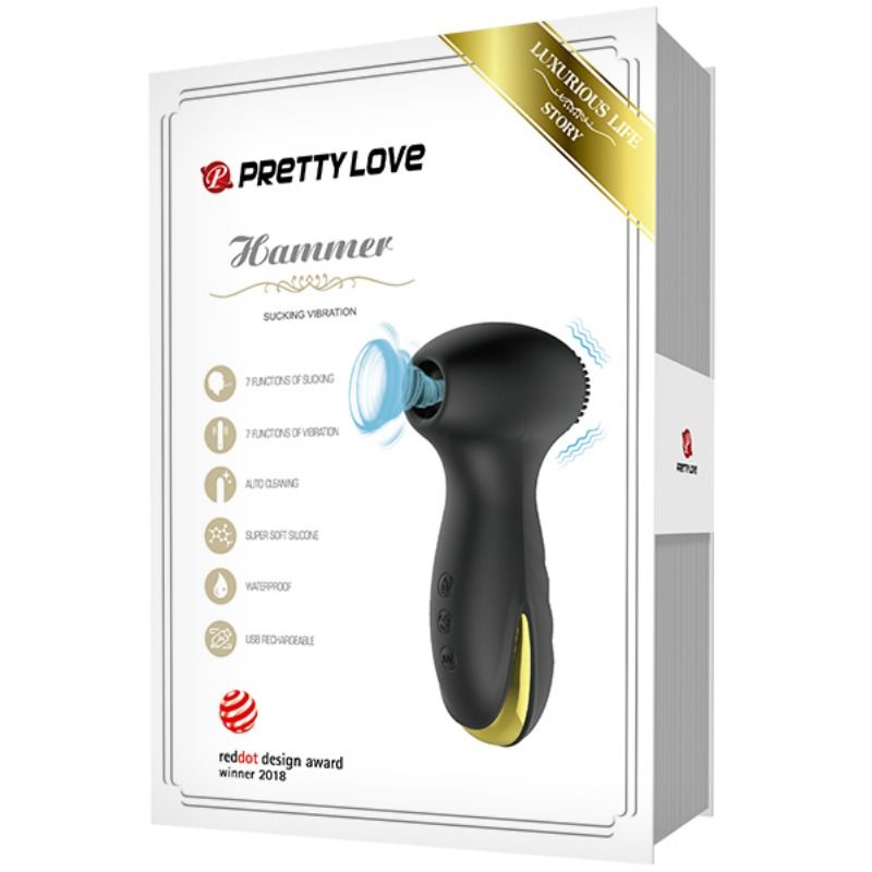 PRETTY LOVE - SMART HAMMER VIBRACIÓN Y SUCCIONADOR – Bild 6