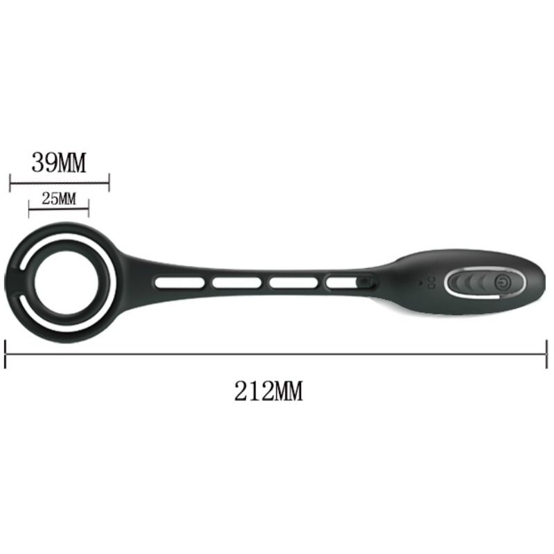 PRETTY LOVE - ANILLOS PENE CON PLUG VIBRADOR – Bild 8