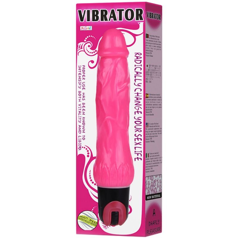 BAILE - VIBRATOR DAAPLY PLEASURE MULTIVELOCIDAD ROSA – Bild 4