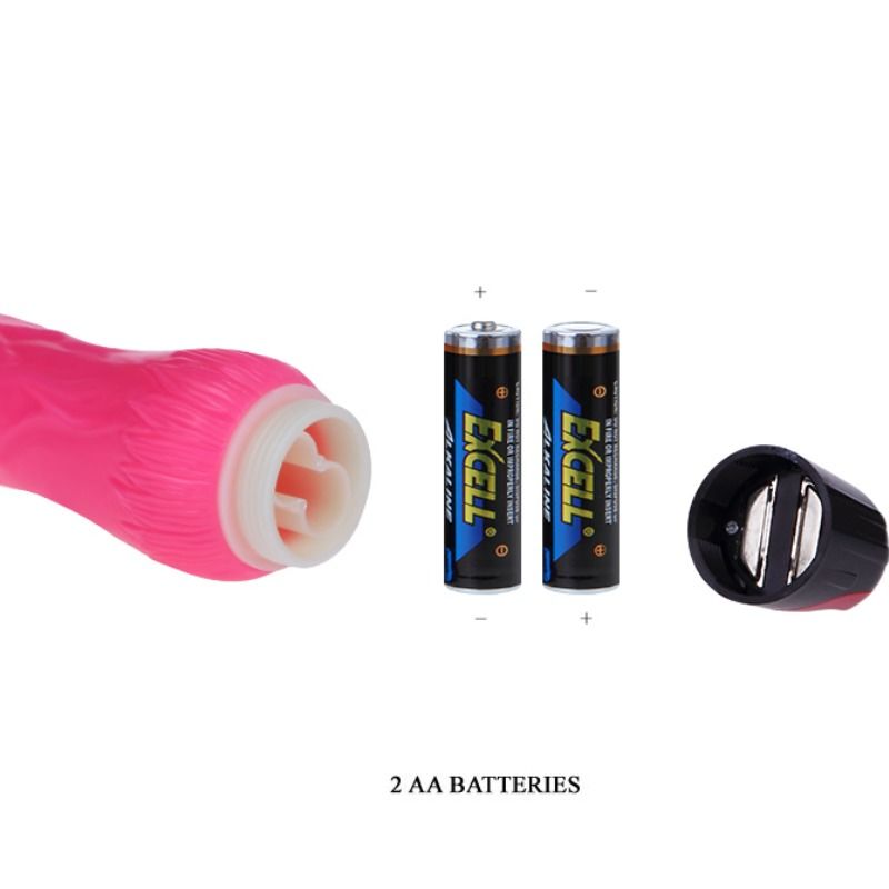 BAILE - VIBRATOR DAAPLY PLEASURE MULTIVELOCIDAD ROSA – Bild 3