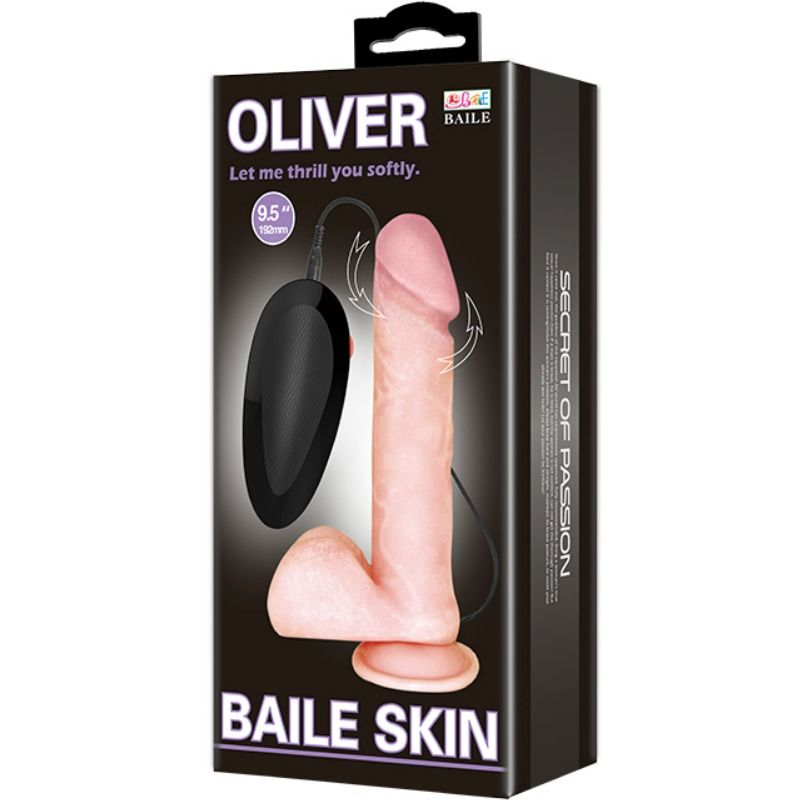 BAILE - VIBRADOR REALÍSTICO OLIVER CON FUNCION ROTACIÓN – Bild 3