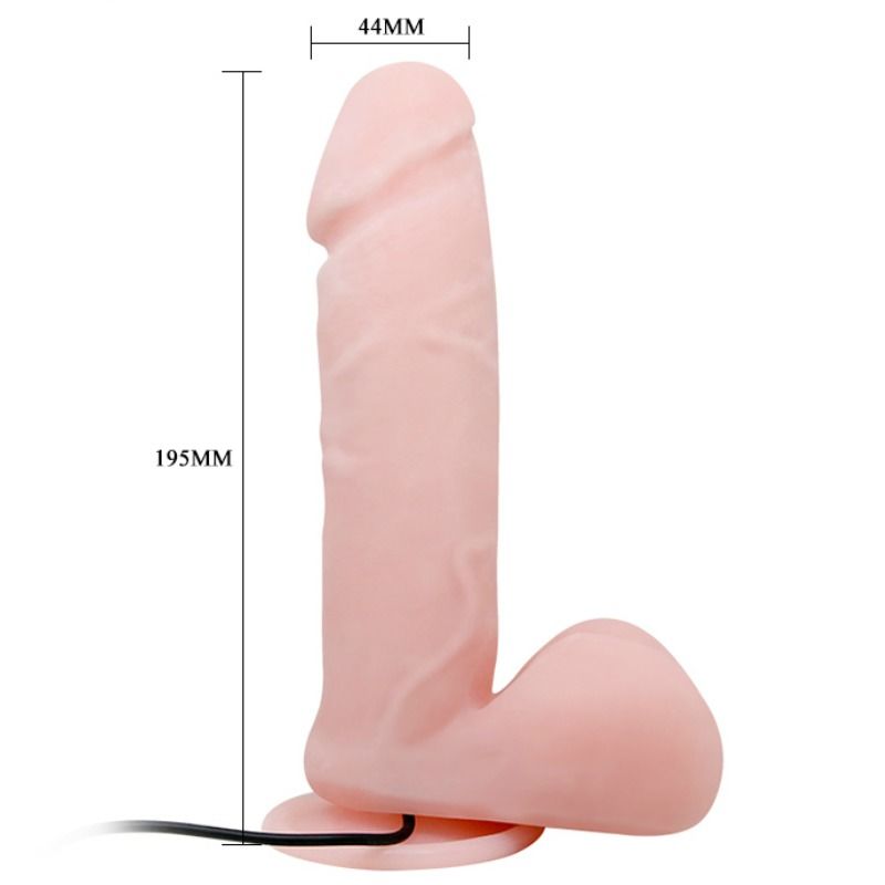 BAILE - VIBRADOR REALÍSTICO OLIVER CON FUNCION ROTACIÓN – Bild 4
