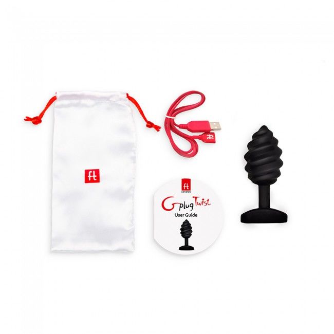 G-VIBE - GPLUG TWIST CON VIBRACIÓN NEGRO – Bild 2