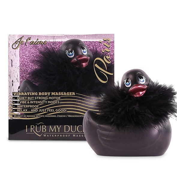 BIG TEASE TOYS - I RUB MY DUCKIE 2.0 | PATO VIBRADOR PARIS (BLACK) – Bild 2