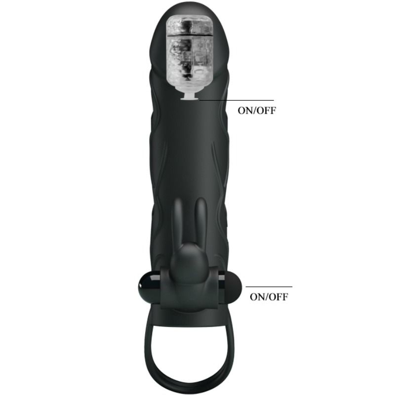 PRETTY LOVE - FUNDA SILICONA CON VIBRACIÓN 14 CM 2.0 – Bild 4