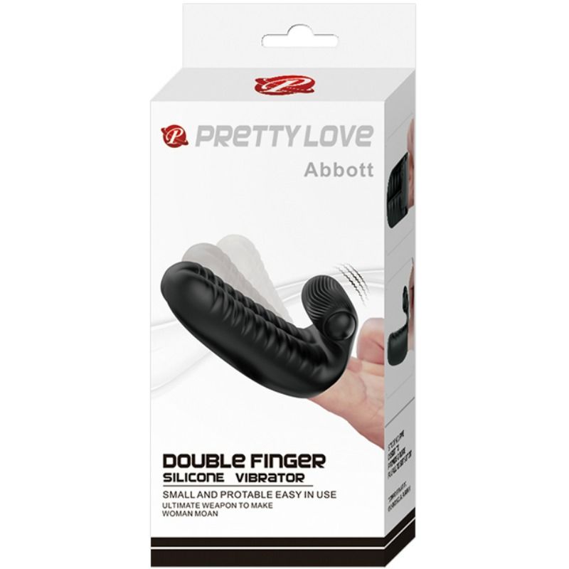 PRETTY LOVE - ABBOTT DEDAL ESTIMULADOR NEGRO – Bild 6
