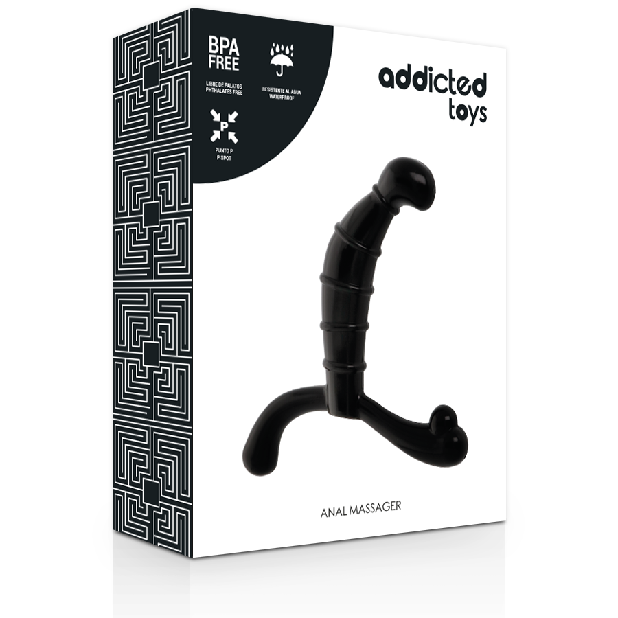 ADDICTED TOYS - PROSTATE ANAL PLEASURE NEGRO – Bild 3