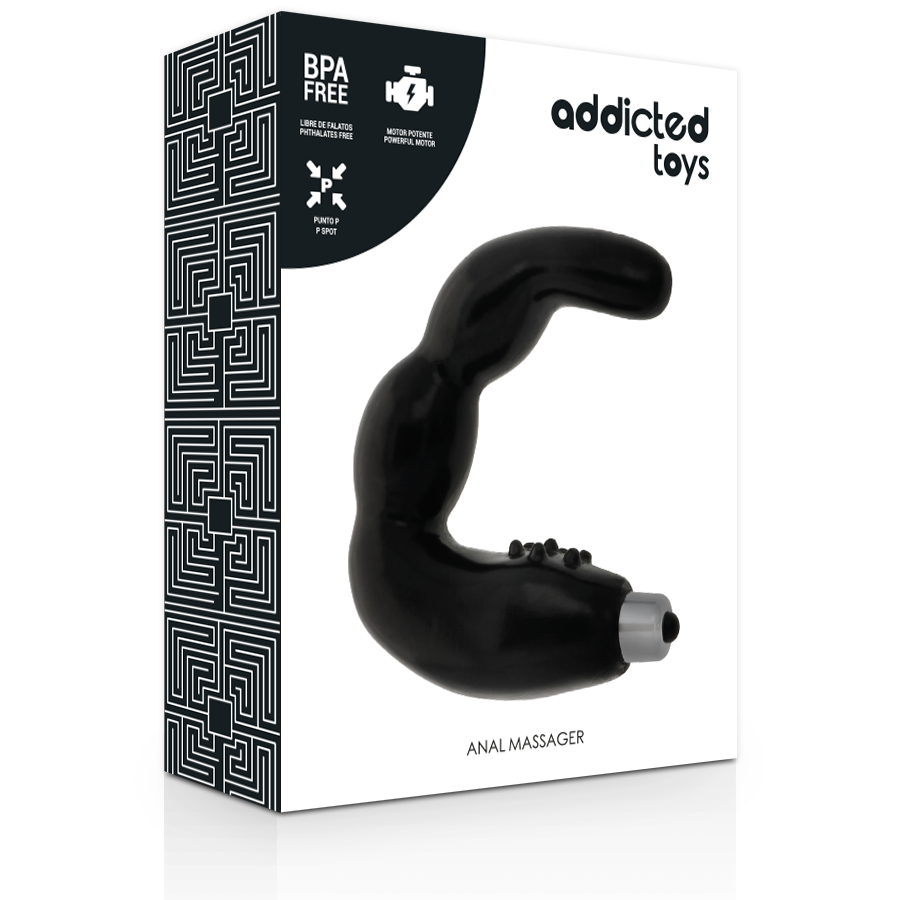 ADDICTED TOYS - PROSTATE ANAL MASSAGER VIBRATION – Bild 3