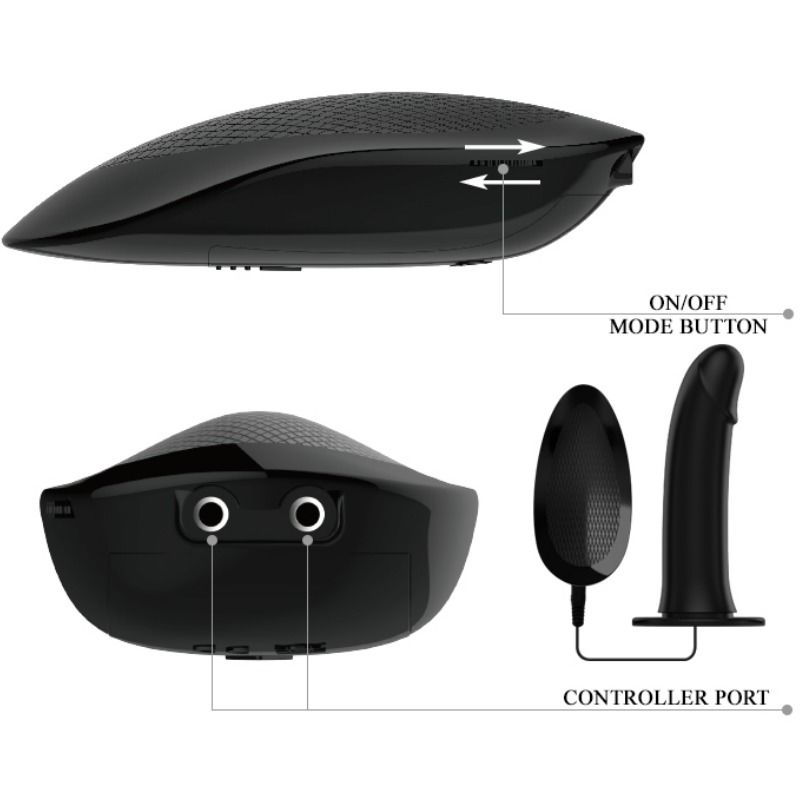 PRETTY LOVE - MARVIN STRAP ON CON VIBRACIÓN Y DILDO HUECO – Bild 7