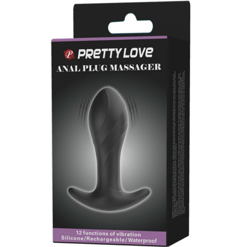 PRETTY LOVE - VIBRADOR ANAL NEGRO – Bild 4