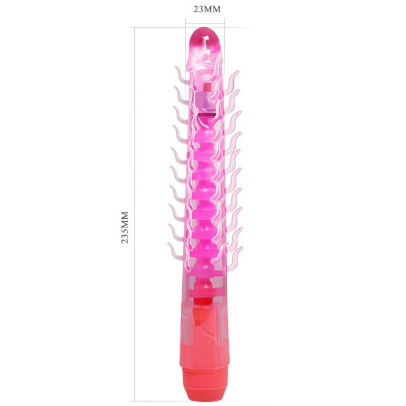BAILE - FLEXI VIBE SENSUAL SPINE BIEGBARER VIBRIERDILDO FLIEDER 23.5 CM – Bild 4