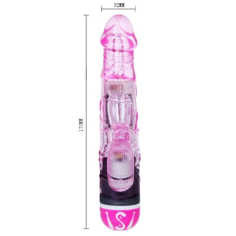 BAILE - VIBRATORS MULTIVELOCIDAD CON RABBIT LILA – Bild 4